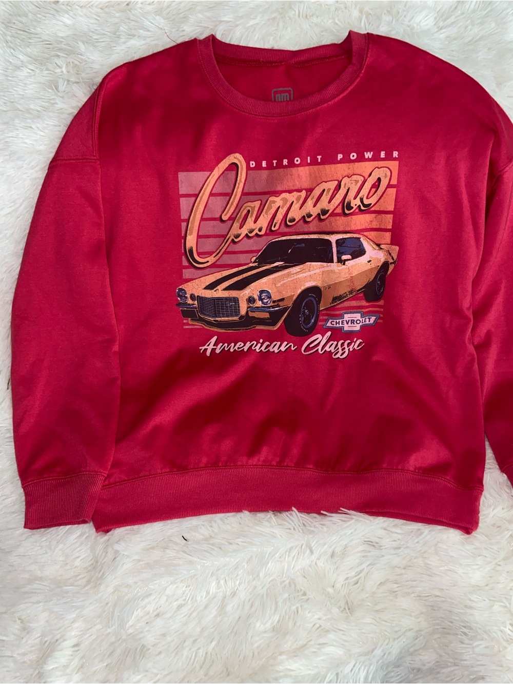 Camaro Red Graphic Sweatshirt - American Classic